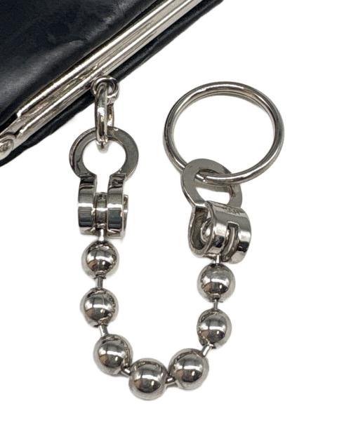 NUMBER (N)INE（ナンバーナイン）NUMBER (N)INE (ナンバーナイン) がま口財布 ブラックの古着・服飾アイテム