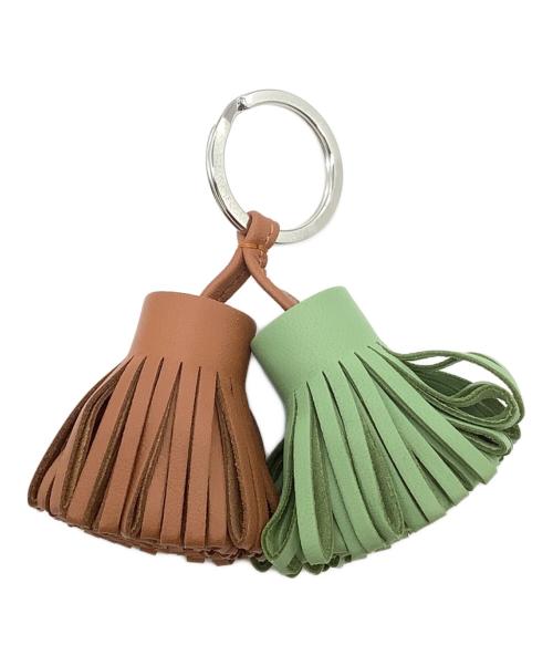 HERMES（エルメス）HERMES (エルメス) チャーム/カルメン ウノドス グリーン×ブラウンの古着・服飾アイテム