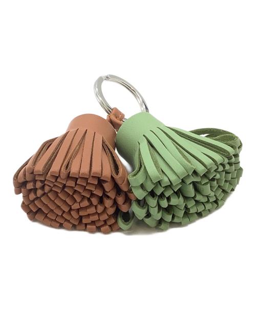 HERMES（エルメス）HERMES (エルメス) チャーム/カルメン ウノドス グリーン×ブラウンの古着・服飾アイテム