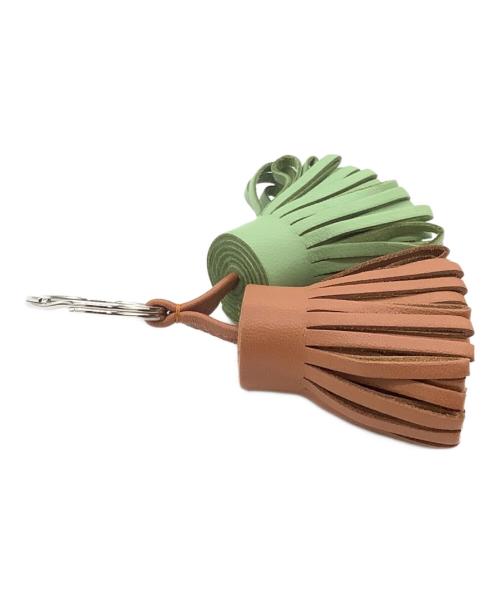 HERMES（エルメス）HERMES (エルメス) チャーム/カルメン ウノドス グリーン×ブラウンの古着・服飾アイテム