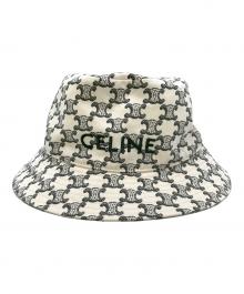 CELINE（セリーヌ）の古着「バケットハット」｜ホワイト