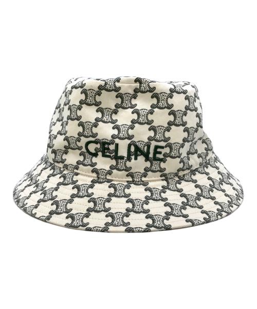 CELINE（セリーヌ）CELINE (セリーヌ) バケットハット ホワイトの古着・服飾アイテム