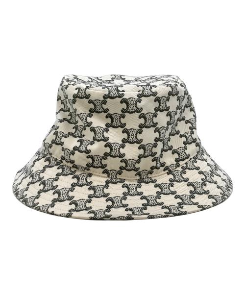 CELINE（セリーヌ）CELINE (セリーヌ) バケットハット ホワイトの古着・服飾アイテム