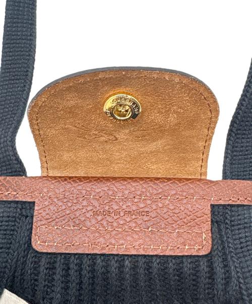 LONGCHAMP（ロンシャン）LONGCHAMP (ロンシャン) ハンドバッグ ブラックの古着・服飾アイテム