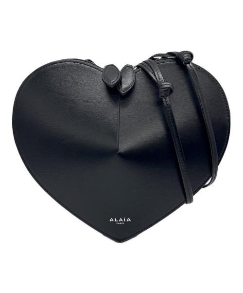 ALAIA（アライア）ALAIA (アライア) ハート型ショルダーバッグ / Le Coeur ブラックの古着・服飾アイテム