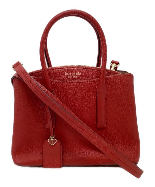 Kate Spade（ケイトスペード）Kate Spade (ケイトスペード) ショルダーバッグ レッドの古着・服飾アイテム