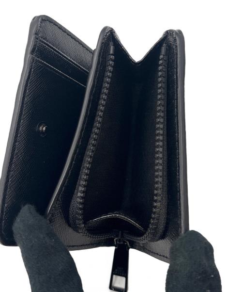 MARC JACOBS（マークジェイコブズ）MARC JACOBS (マークジェイコブス) 2つ折り財布 ブラックの古着・服飾アイテム