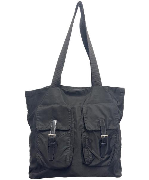 PRADA（プラダ）PRADA (プラダ) ナイロンリュック ブラックの古着・服飾アイテム