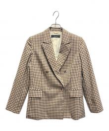 allureville（アルアバイル）の古着「ダブルジャケット」｜ブラウン