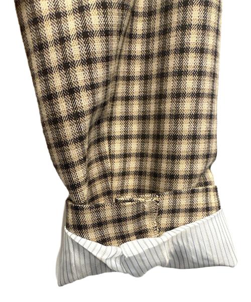 allureville（アルアバイル）allureville (アルアバイル) ダブルジャケット ブラウン サイズ:Sの古着・服飾アイテム