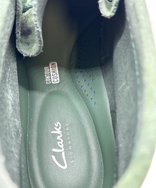 CLARKS（クラークス）CLARKS (クラークス) ワラビーブーツ グリーン サイズ:US 10の古着・服飾アイテム