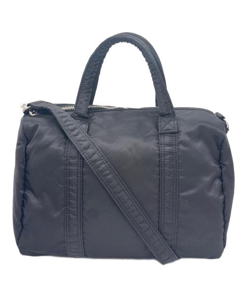 PORTER（ポーター）PORTER (ポーター) SEASONING (シーズニング) ミニボストンバッグ ブラックの古着・服飾アイテム