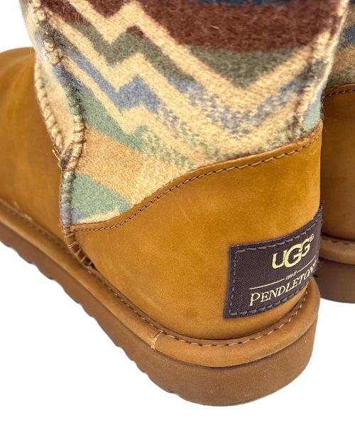 UGG（アグ）UGG (アグ) PENDLETON (ペンドルトン) ムートンブーツ ブラウン サイズ:USA 6の古着・服飾アイテム