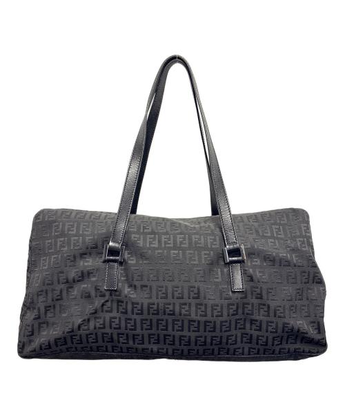 FENDI（フェンディ）FENDI (フェンディ) ハンドバッグ / ズッカ ブラックの古着・服飾アイテム
