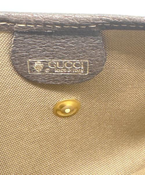 GUCCI（グッチ）GUCCI (グッチ) マルチポーチ ブラウンの古着・服飾アイテム