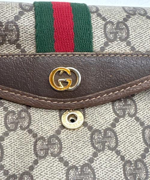 GUCCI（グッチ）GUCCI (グッチ) マルチポーチ ブラウンの古着・服飾アイテム