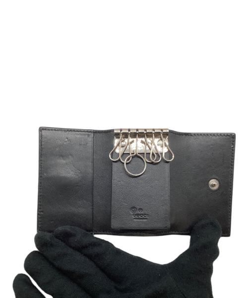 GUCCI（グッチ）GUCCI (グッチ) キーケース ブラックの古着・服飾アイテム