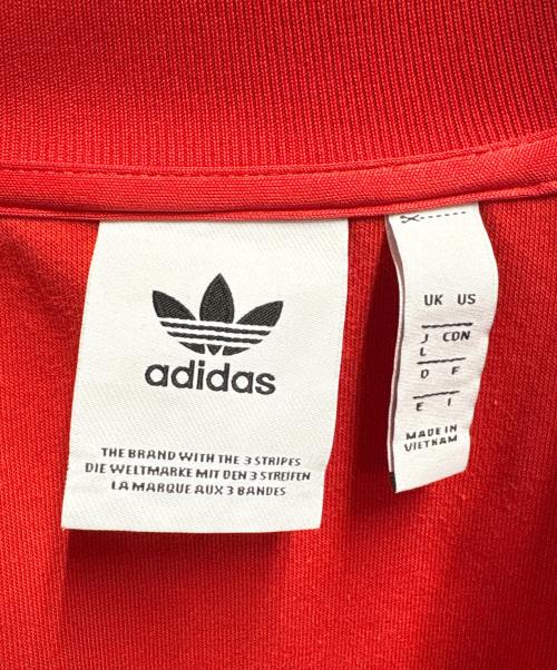 adidas（アディダス）adidas (アディダス) スーパースター トラックトップ レッド サイズ:Lの古着・服飾アイテム