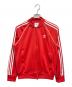 adidas（アディダス）の古着「スーパースター トラックトップ」｜レッド