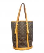 LOUIS VUITTONルイ ヴィトン）の古着「トートバッグ / モノグラム バケットGM」｜ブラウン