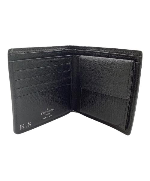 LOUIS VUITTON（ルイ ヴィトン）LOUIS VUITTON (ルイ ヴィトン) 2つ折り財布 / ダミエ・グラフィ ト	ポルトフォイユ・マルコ ブラックの古着・服飾アイテム