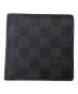 LOUIS VUITTON (ルイ ヴィトン) 2つ折り財布 / ダミエ・グラフィ ト	ポルトフォイユ・マルコ ブラック：15000円