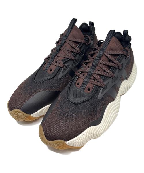 adidas（アディダス）adidas (アディダス) トレイ・ヤング 3 ロー ブラック×ブラウン サイズ:US 9の古着・服飾アイテム