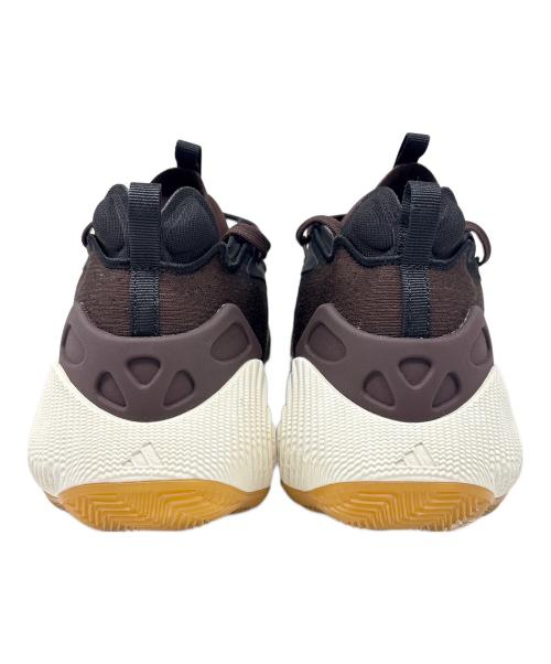 adidas（アディダス）adidas (アディダス) トレイ・ヤング 3 ロー ブラック×ブラウン サイズ:US 9の古着・服飾アイテム