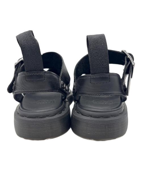 Dr.Martens（ドクターマーチン）Dr.Martens (ドクターマーチン) ストラップサンダル ブラック サイズ:UK4の古着・服飾アイテム