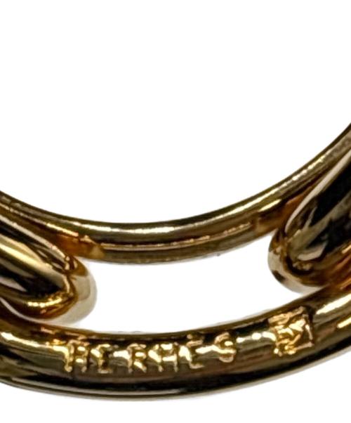 HERMES（エルメス）HERMES (エルメス) シェーヌダンクルスカーフリング ゴールドの古着・服飾アイテム