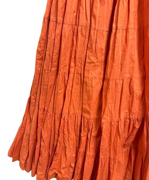 MARIHA（マリハ）MARIHA (マリハ) 草原の虹スカート オレンジ サイズ:FREEの古着・服飾アイテム