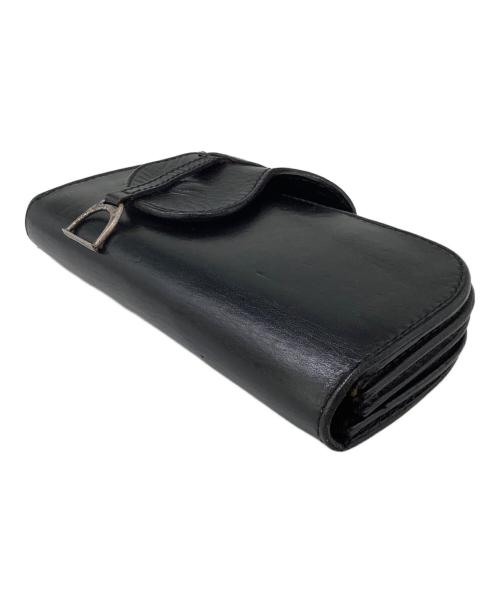 ISAMU KATAYAMA BACKLASH（イサムカタヤマ・バックラッシュ）ISAMU KATAYAMA BACKLASH (イサムカタヤマ・バックラッシュ) 長財布 ブラックの古着・服飾アイテム