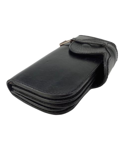 ISAMU KATAYAMA BACKLASH（イサムカタヤマ・バックラッシュ）ISAMU KATAYAMA BACKLASH (イサムカタヤマ・バックラッシュ) 長財布 ブラックの古着・服飾アイテム