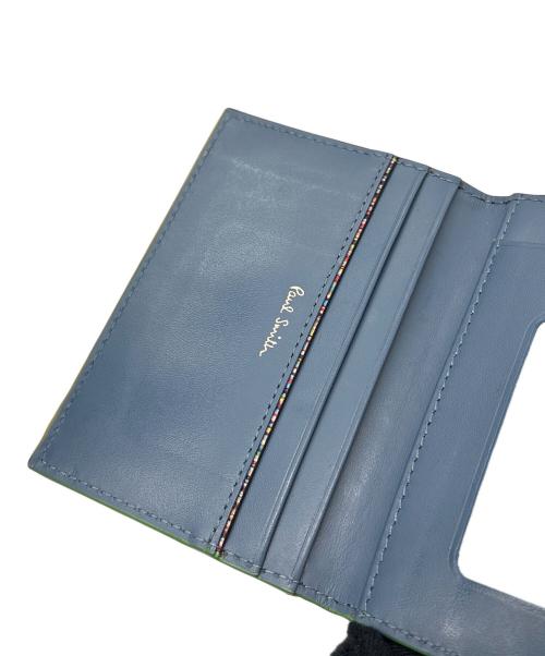PAUL SMITH（ポールスミス）PAUL SMITH (ポールスミス) カードケース ネイビーの古着・服飾アイテム