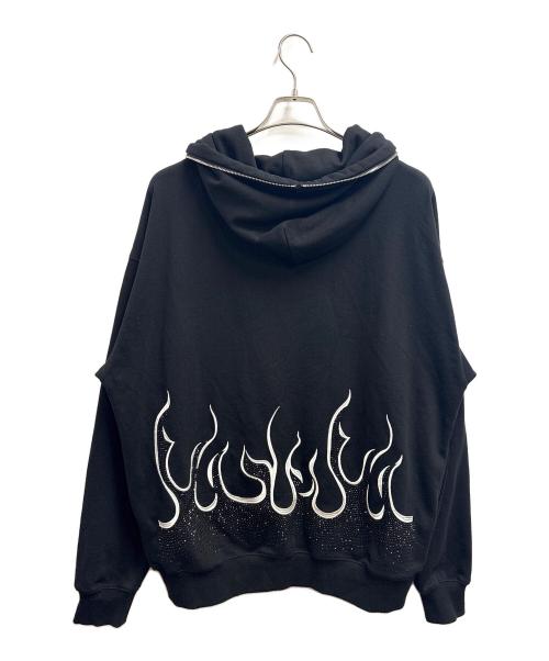 SUPPLIER（サプライヤー）SUPPLIER (サプライヤー) ジップパーカー ブラック サイズ:Mの古着・服飾アイテム