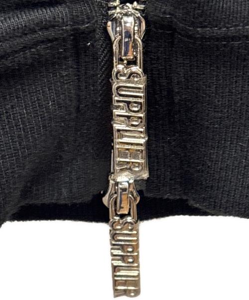 SUPPLIER（サプライヤー）SUPPLIER (サプライヤー) ジップパーカー ブラック サイズ:Mの古着・服飾アイテム