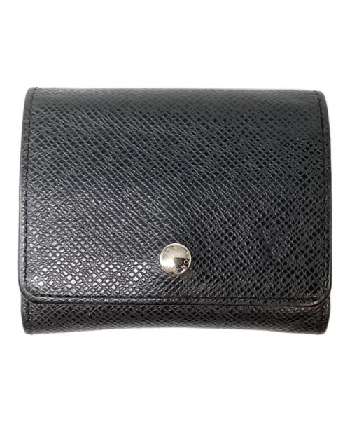 LOUIS VUITTON（ルイ ヴィトン）LOUIS VUITTON (ルイ ヴィトン) ポルト モネ・セルゲイ/コインケース ブラックの古着・服飾アイテム