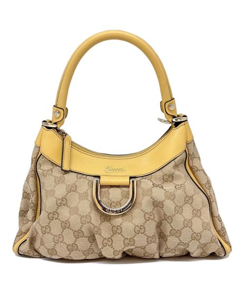 GUCCI（グッチ）GUCCI (グッチ) ハンドバッグ ベージュの古着・服飾アイテム