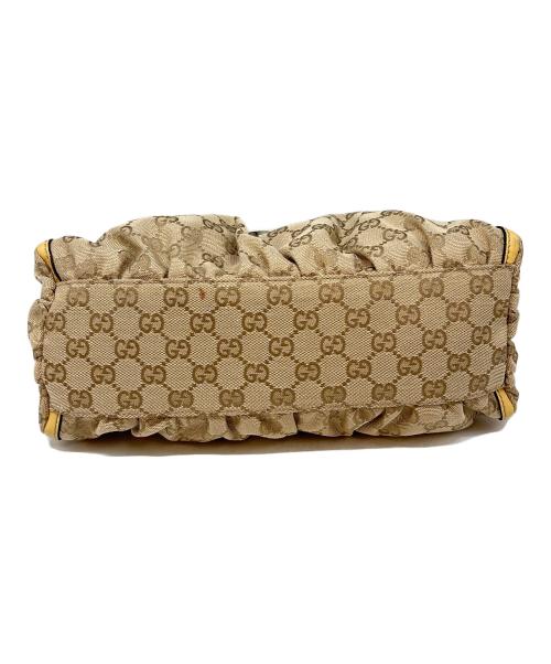 GUCCI（グッチ）GUCCI (グッチ) ハンドバッグ ベージュの古着・服飾アイテム