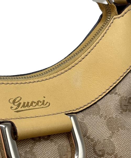 GUCCI（グッチ）GUCCI (グッチ) ハンドバッグ ベージュの古着・服飾アイテム