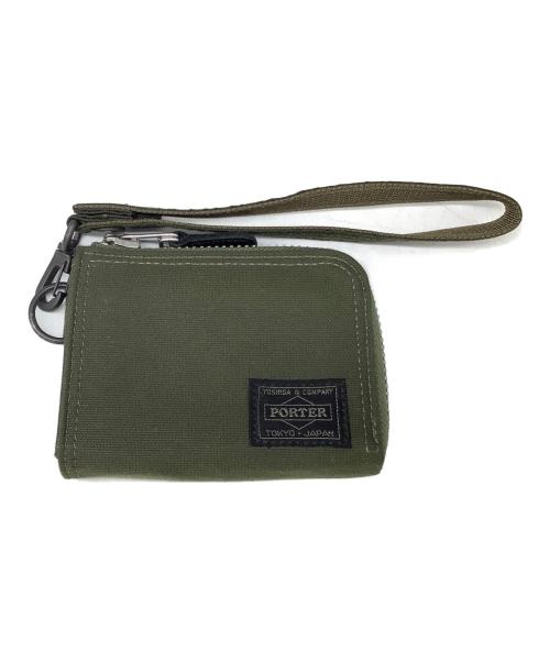PORTER（ポーター）PORTER (ポーター) コインケース オリーブの古着・服飾アイテム