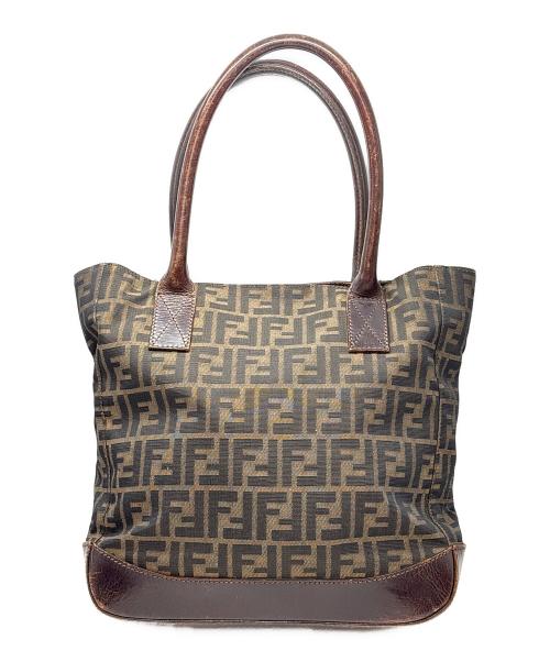 FENDI（フェンディ）FENDI (フェンディ) ハンドバッグ ブラウンの古着・服飾アイテム