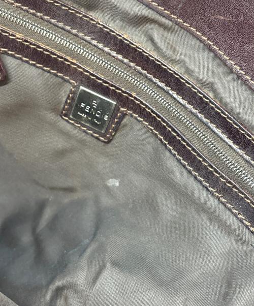 FENDI（フェンディ）FENDI (フェンディ) ハンドバッグ ブラウンの古着・服飾アイテム