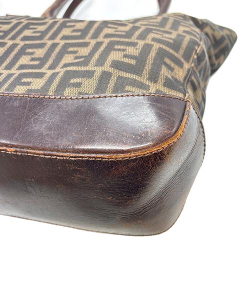 FENDI（フェンディ）FENDI (フェンディ) ハンドバッグ ブラウンの古着・服飾アイテム