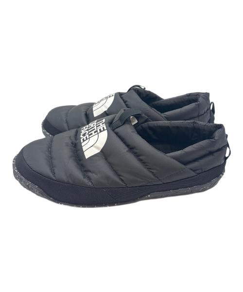 THE NORTH FACE（ザ ノース フェイス）THE NORTH FACE (ザ ノース フェイス) スリッポン / ヌプシ ダウン ミュール ブラック サイズ:US 10の古着・服飾アイテム