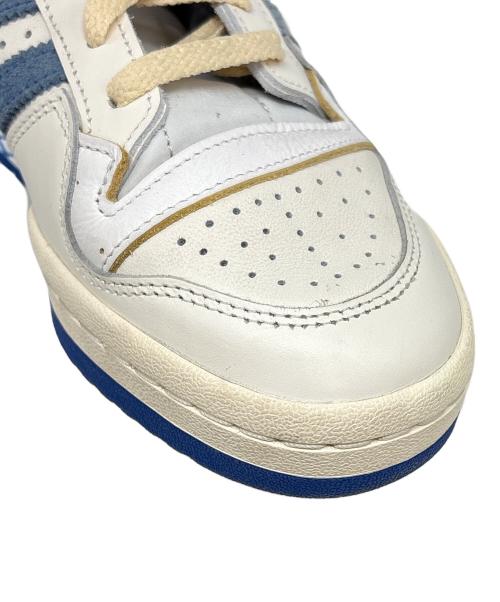 adidas（アディダス）adidas (アディダス) ハイカットスニーカー ホワイト×ブルー サイズ:US 7の古着・服飾アイテム