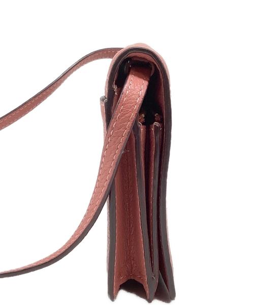 COACH（コーチ）COACH (コーチ) ショルダーウォレット ピンクの古着・服飾アイテム