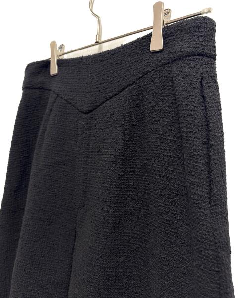 CHANEL（シャネル）CHANEL (シャネル) ツイードスカート ブラック サイズ:38の古着・服飾アイテム