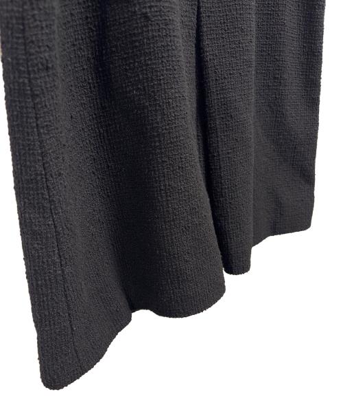 CHANEL（シャネル）CHANEL (シャネル) ツイードスカート ブラック サイズ:38の古着・服飾アイテム