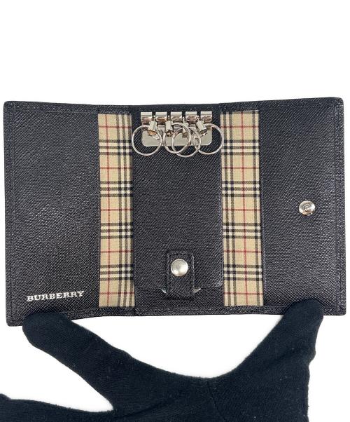 BURBERRY（バーバリー）BURBERRY (バーバリー) キーケース ブラックの古着・服飾アイテム
